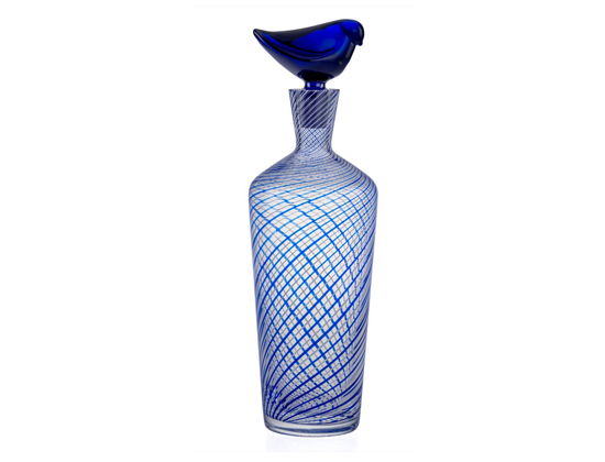 Çeşm-i Bülbül Cobalt Bird Bottle